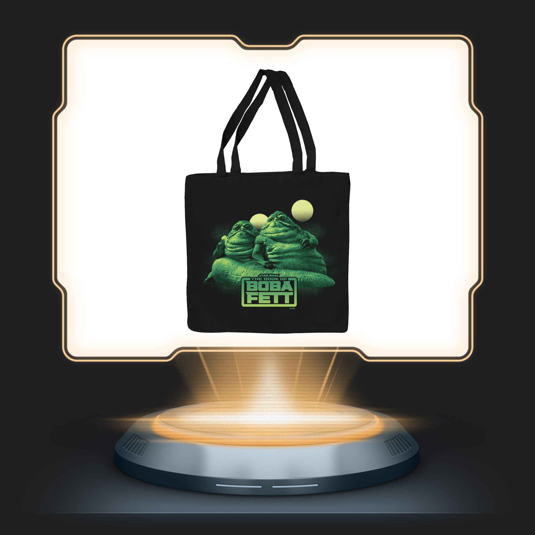 Fifth Sun - Star Wars: The Book Of Boba Fett The Twins Green Twin Suns Tote bag