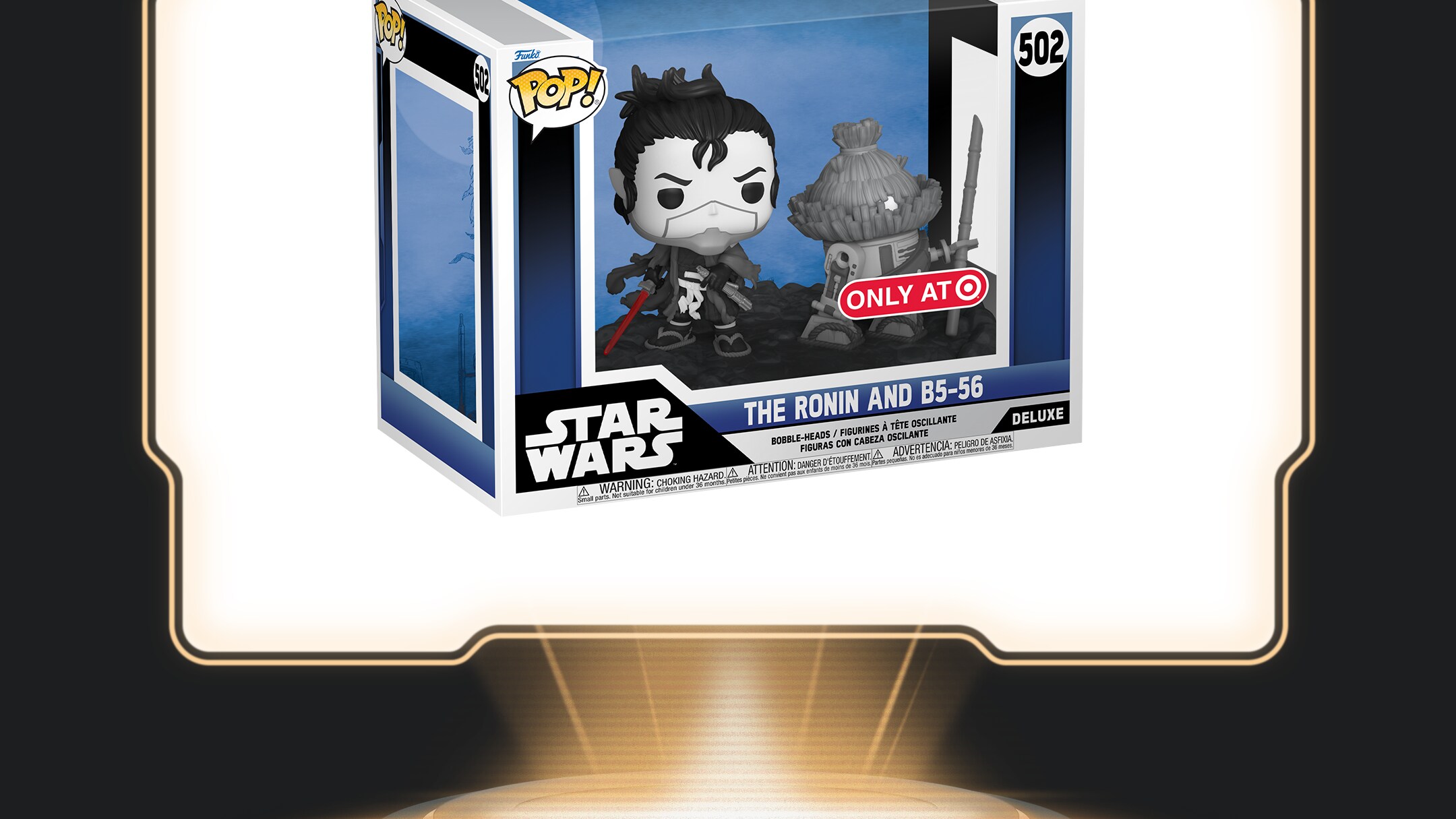 Funko - POP! Deluxe: Star Wars: Visions - The Ronin and B5-56