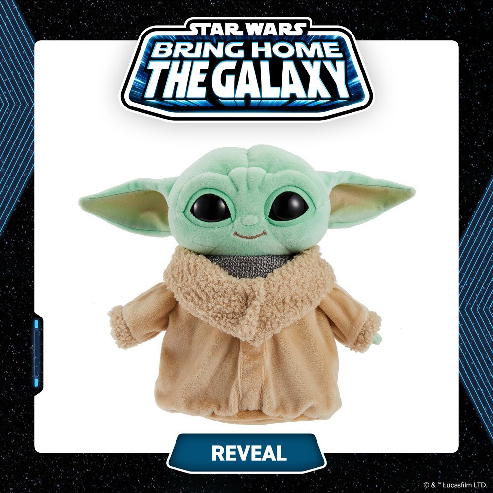 Star Wars Beskar Armor Grogu Plush by Mattel