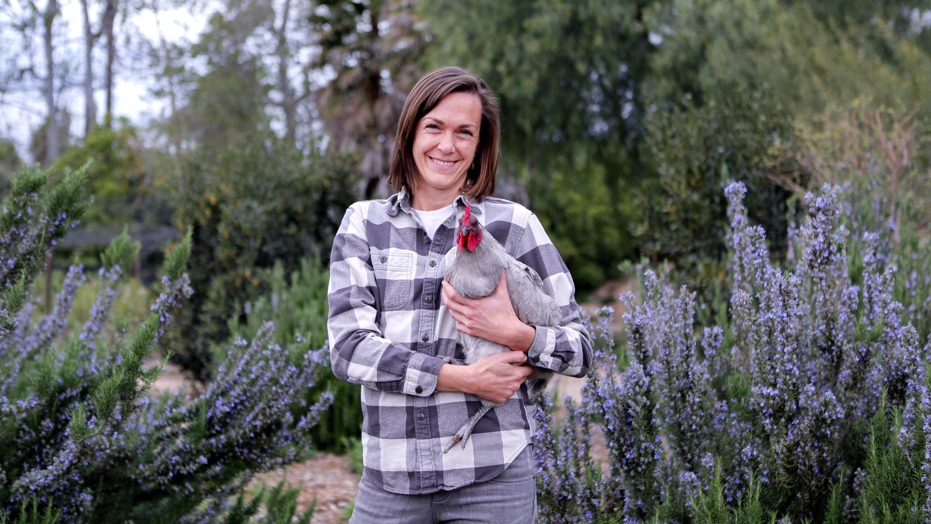 Molly Chester co-founded Apricot Lane Farms with her husband John with the intention of rebuilding a healthy farm ecosystem on a neglected lemon farm in Southern California. (Apricot Lane Farms/Yvette Roman)