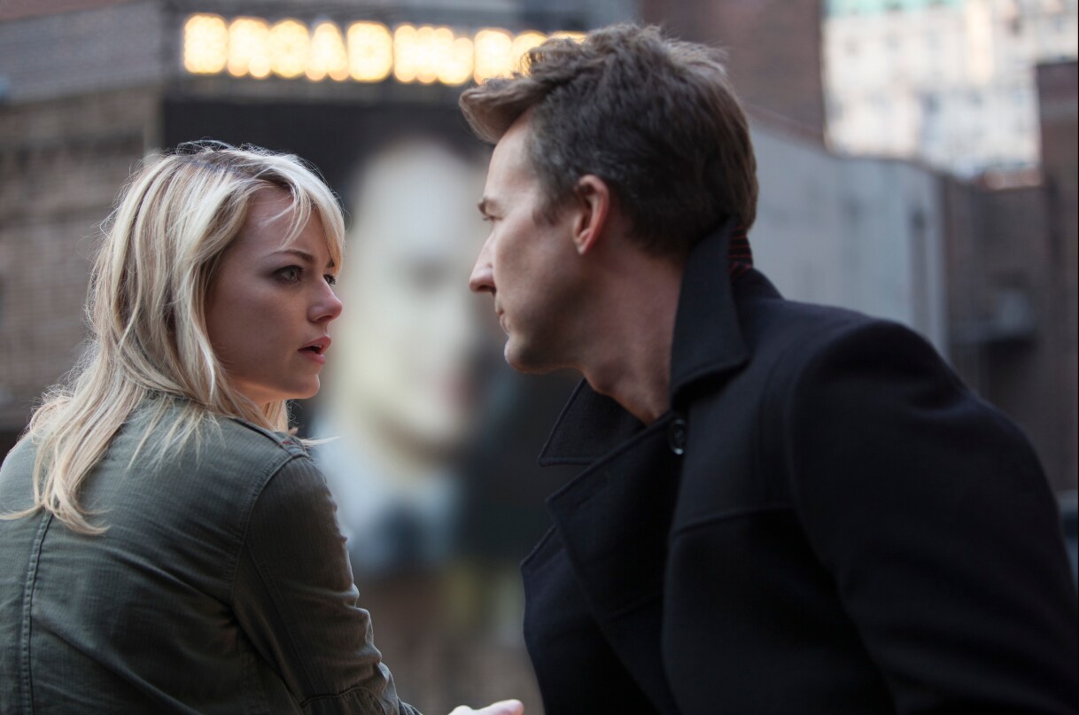 Emma Stone em Birdman Emma Stone em Birdman