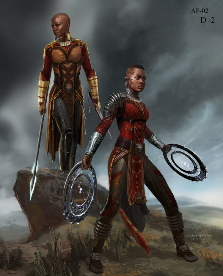 Black Panther Dora Milaje Costume Design