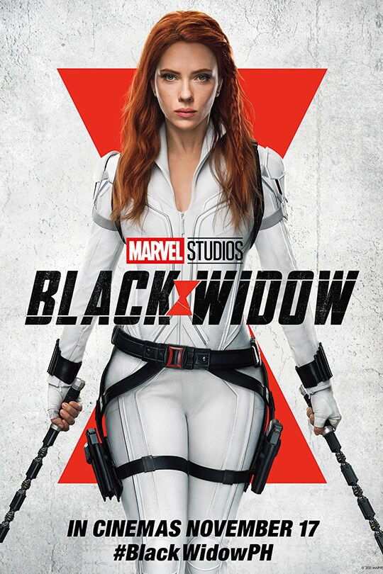 Marvel Studios Black Widow. In Cinemas April 2020.