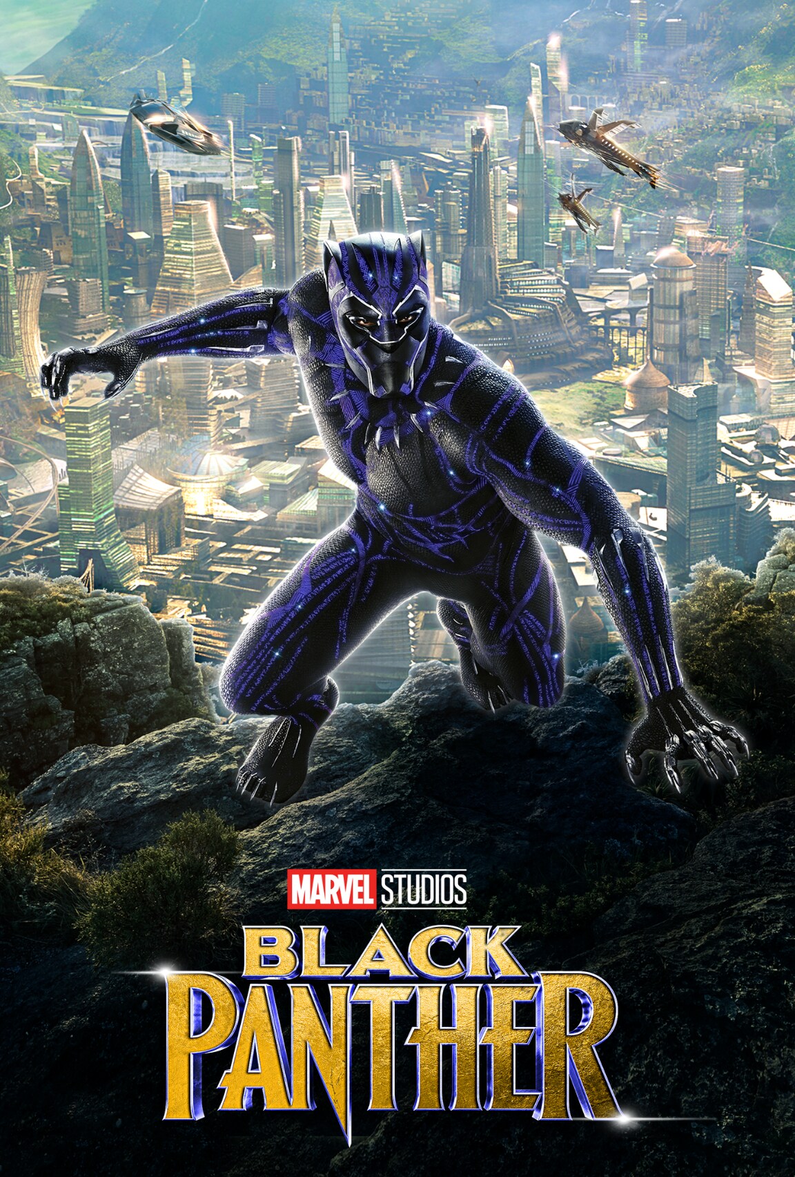 Marvel Studios' Black Panther poster