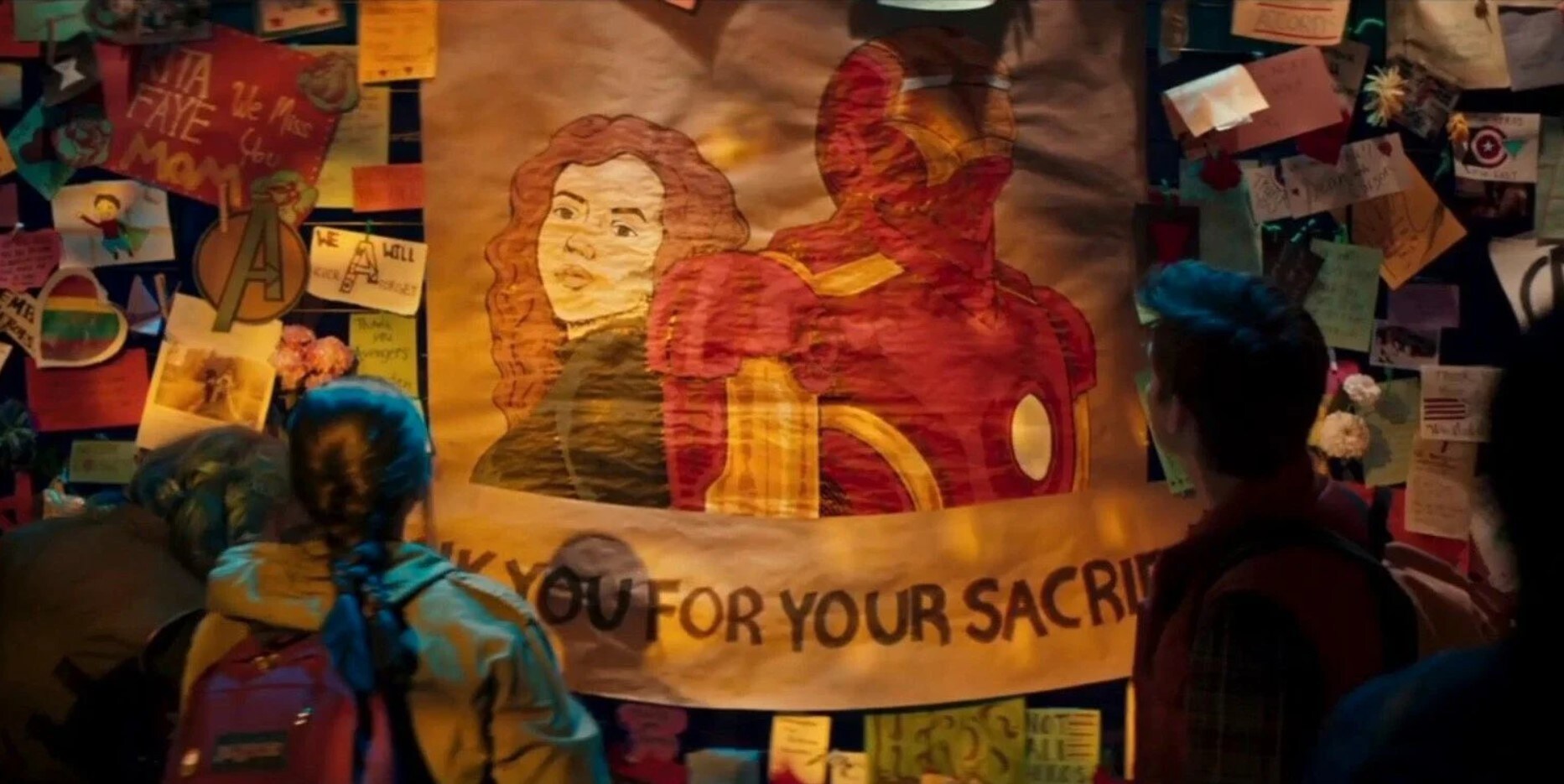 Black Widow & Iron Man en Ms. Marvel
