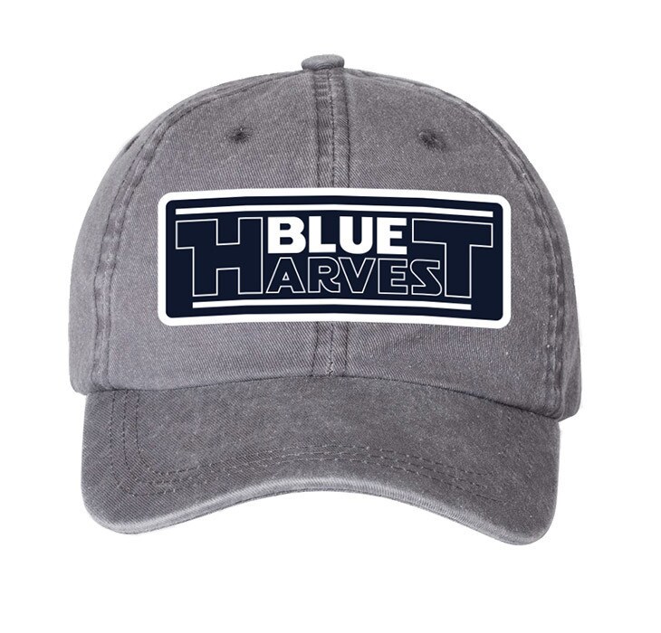 Blue Harvest logo cap