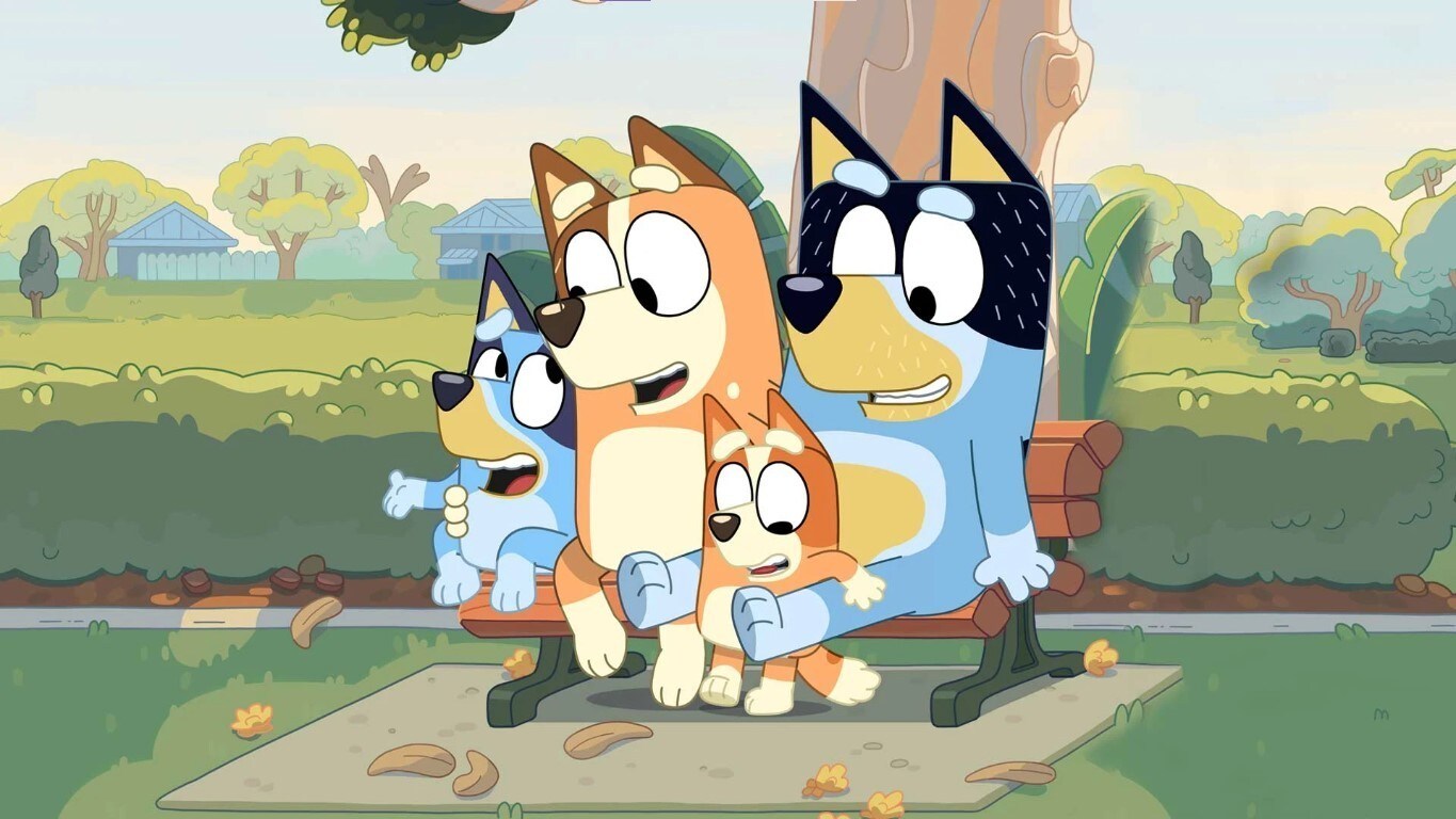 Dónde ver online la serie animada 'Bluey'