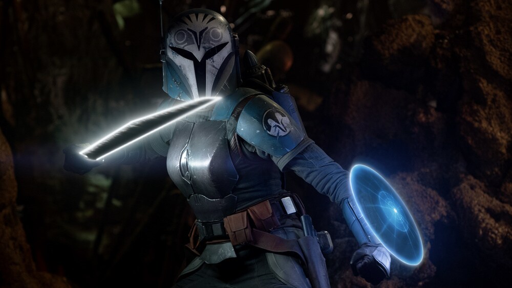 Bo-Katan Kryze in Mandalorian armor