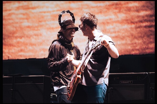 Still from Oasis: Don't Look Back In Anger