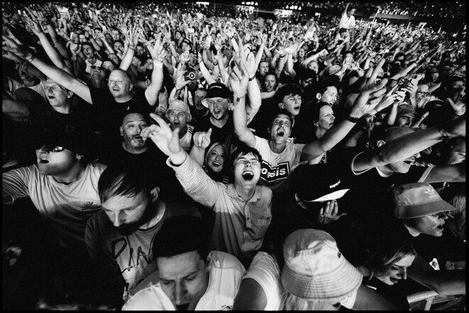 Still from Oasis: Don't Look Back In Anger