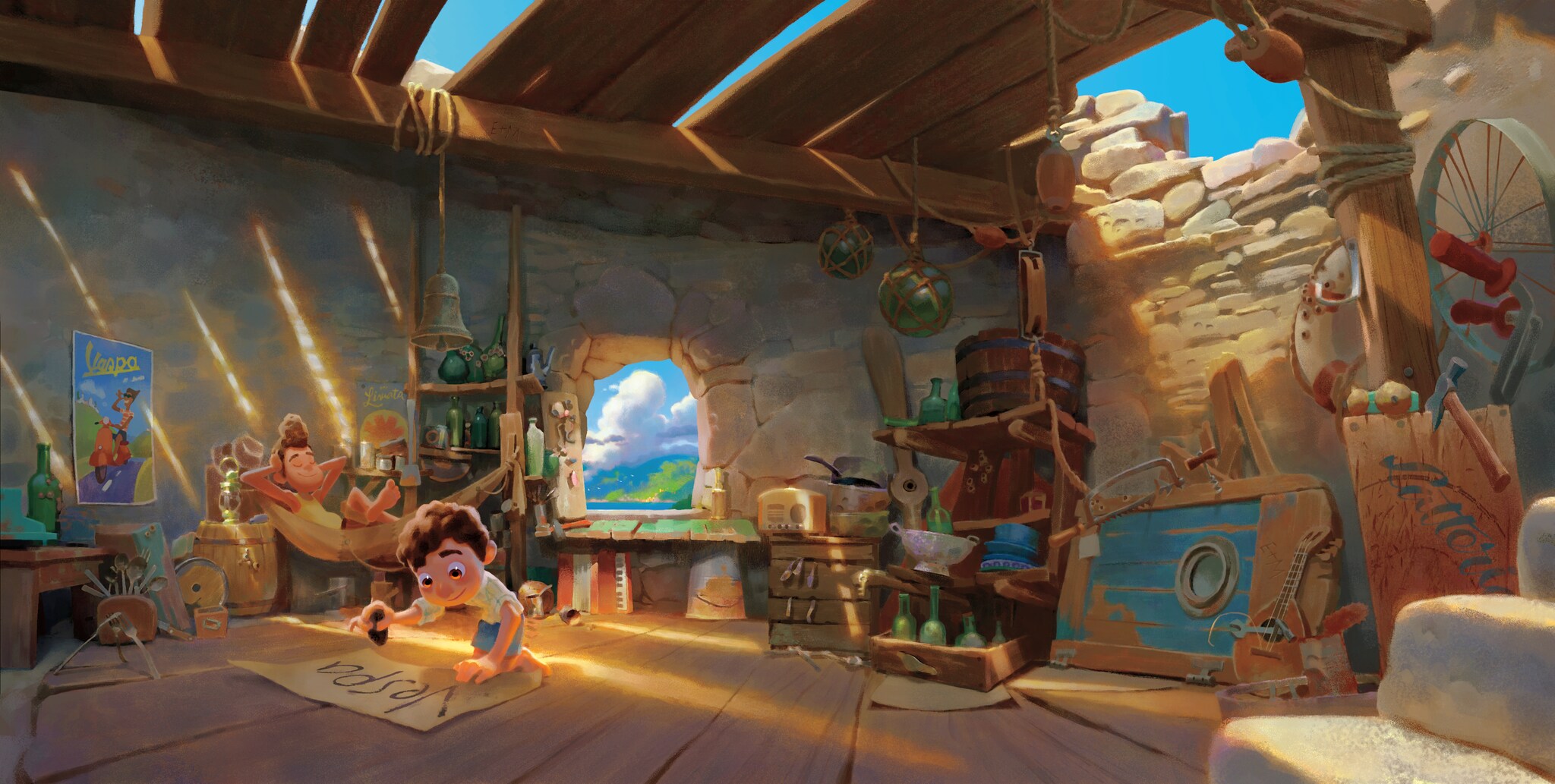 All About the Stunning Transformation in Disney and Pixar's Luca - D23