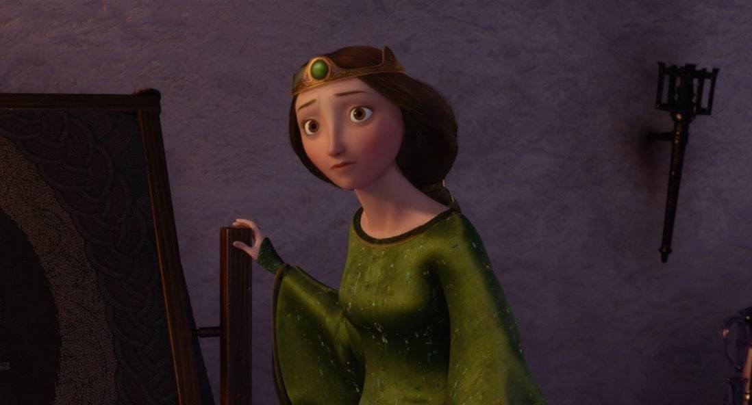 Queen Elinor from the animated movie "Brave"