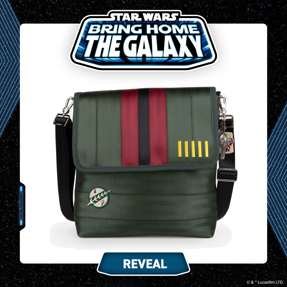 Boba Fett Convertible Streamline Messenger Bag by Harvey’s