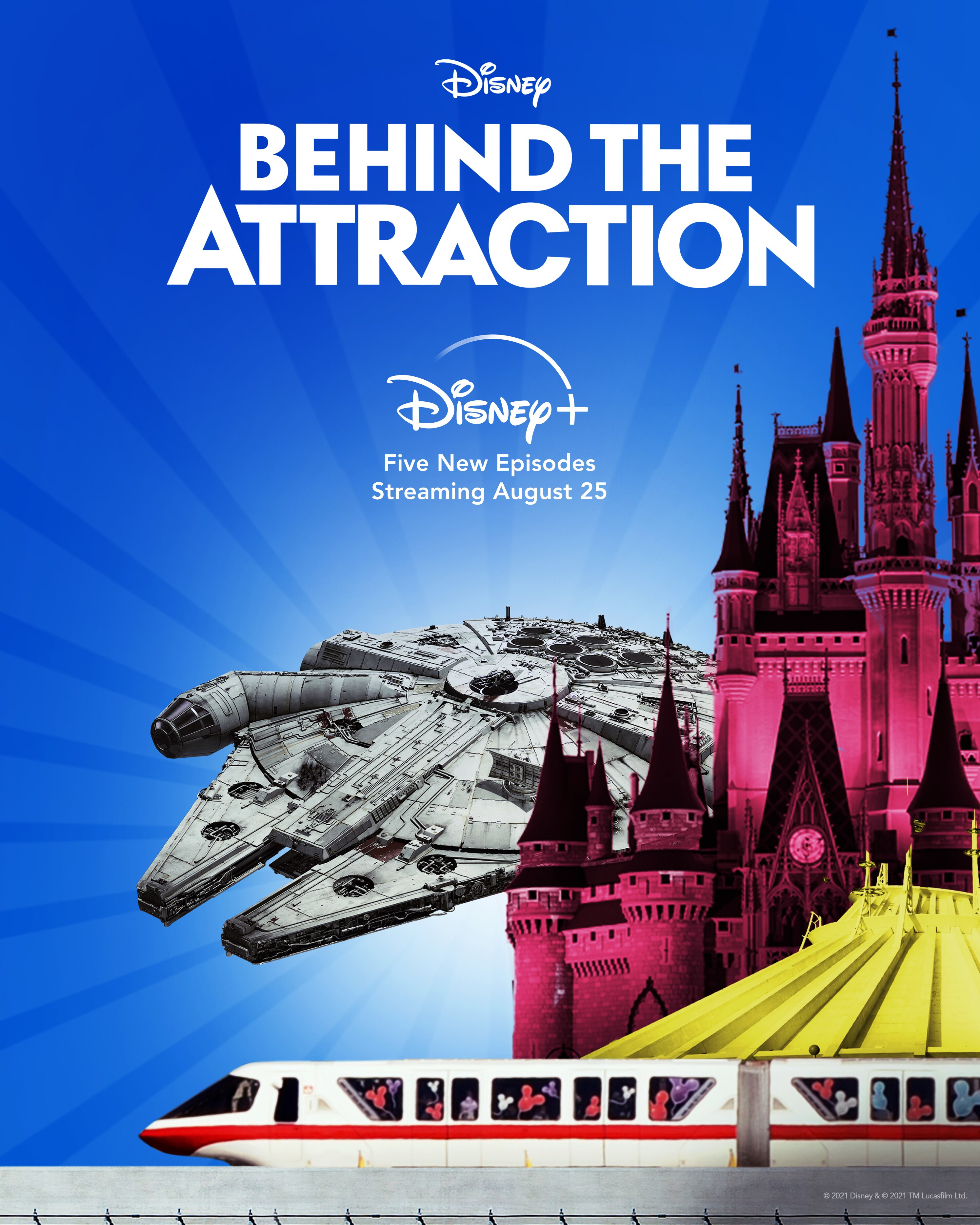 Five New Episodes Of The Disney+ Original Series ‘Behind The Attraction