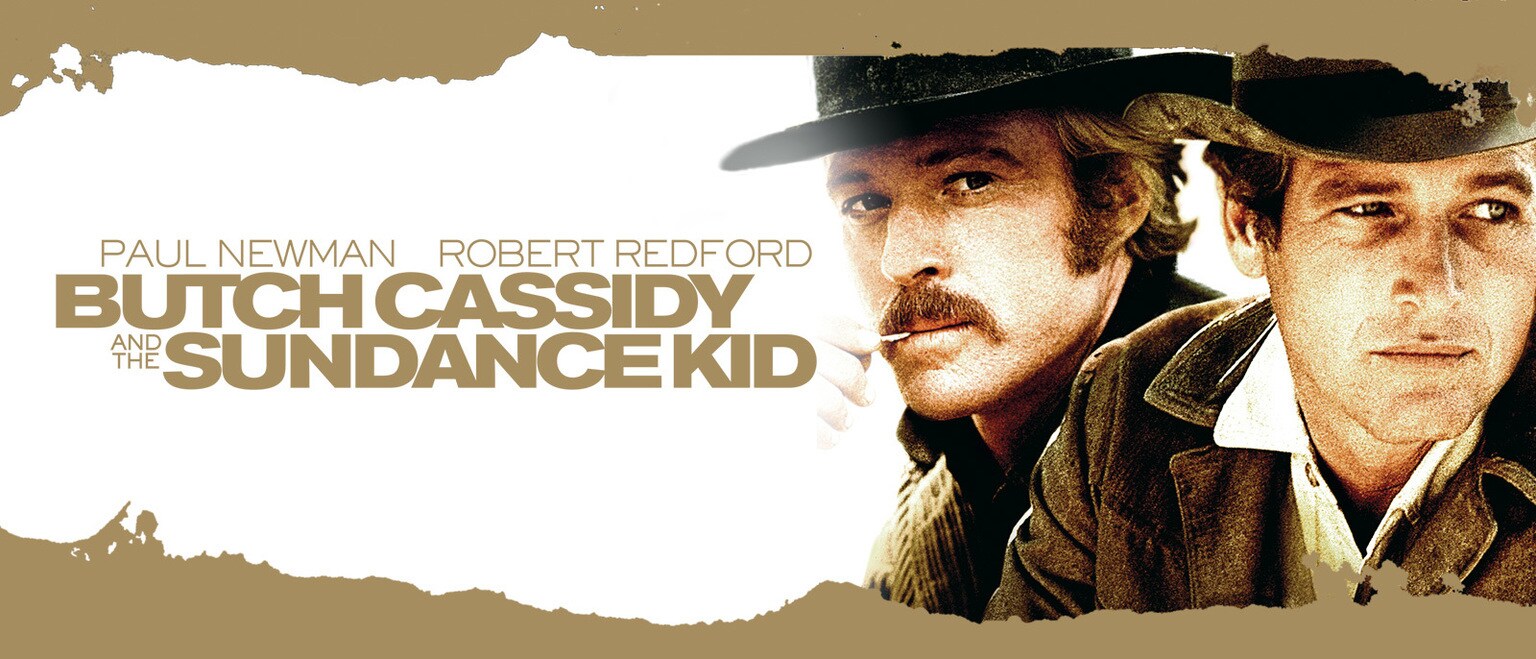 Paul Newman and Robert Redford in the movie "Butch Cassidy and the Sundance Kid"