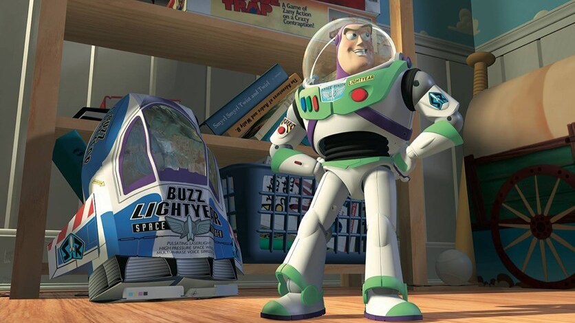  Buzz Lightyear (Tim Allen) in "Toy Story" (1995)