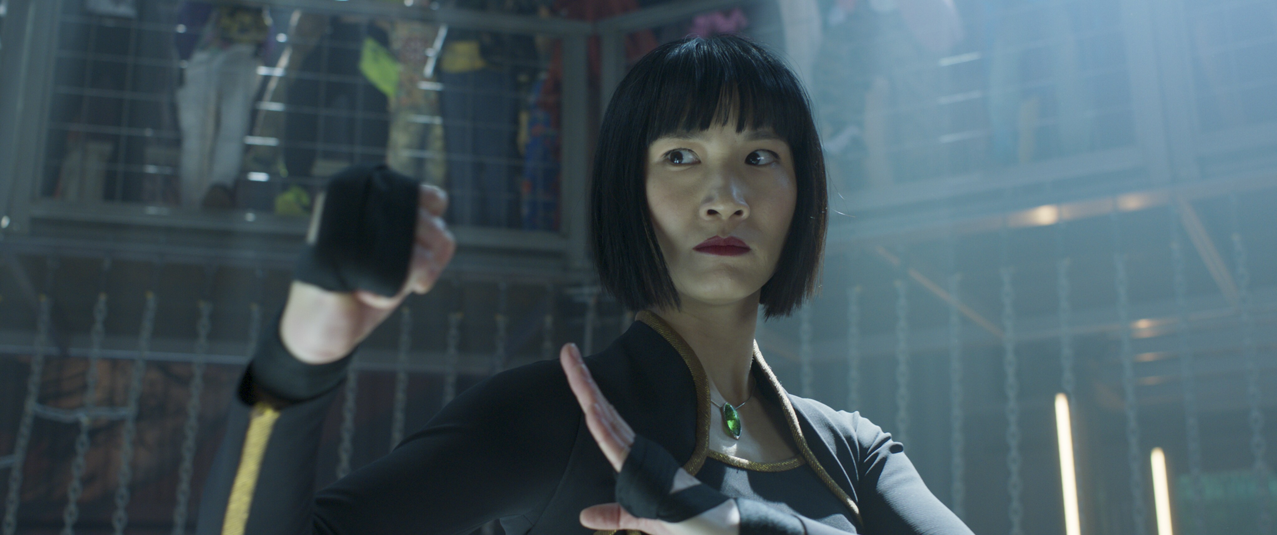 Meng'er Zhang plays Xialing in Marvel Studios' Shang-Chi and The Legend of The Ten Rings