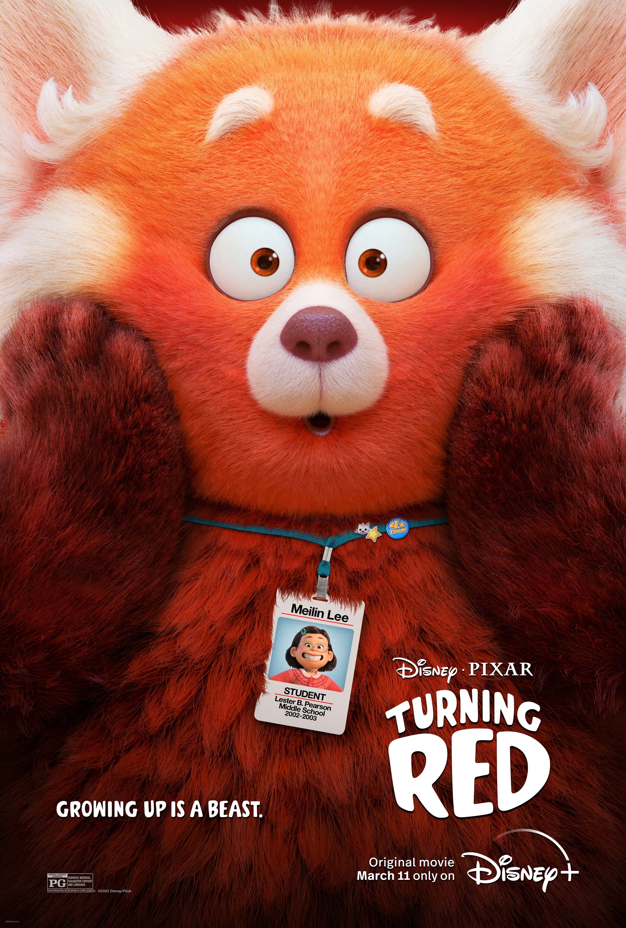 TURNING RED Trailer (2022) Pixar 