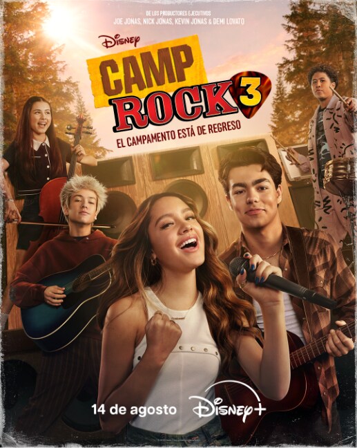 DISNEY+ PRESENTA EL TRÁILER DE CAMP ROCK 3 | Prensa Latinoamérica