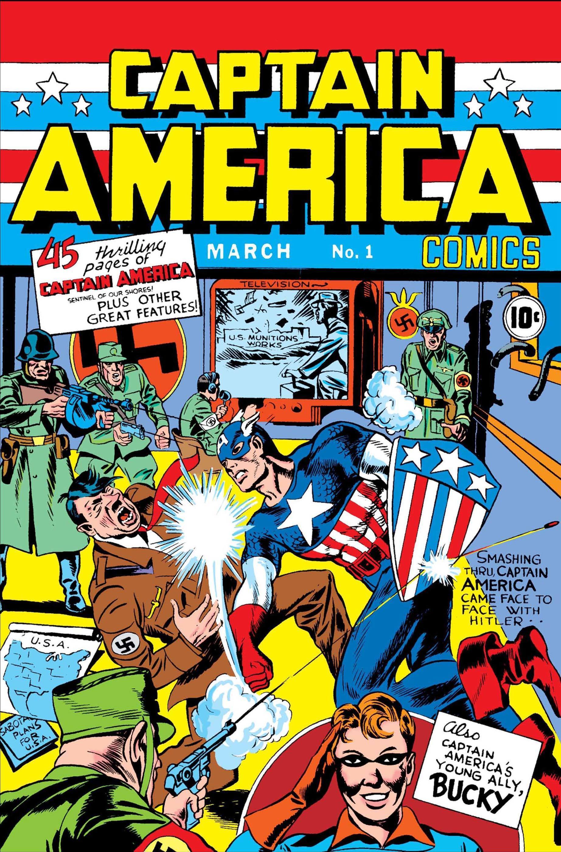 Capa Capitão América #1