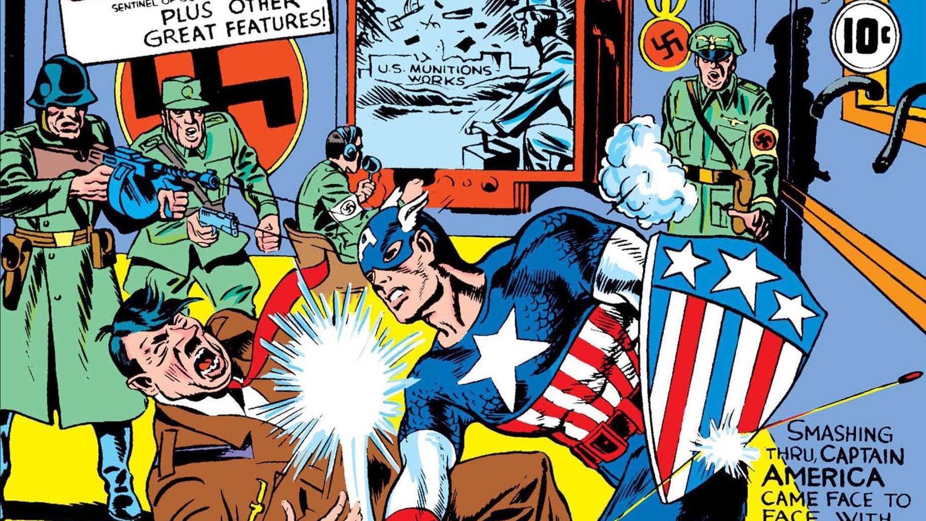 #TBT de Marvel: el icónico número del Capitán América #1