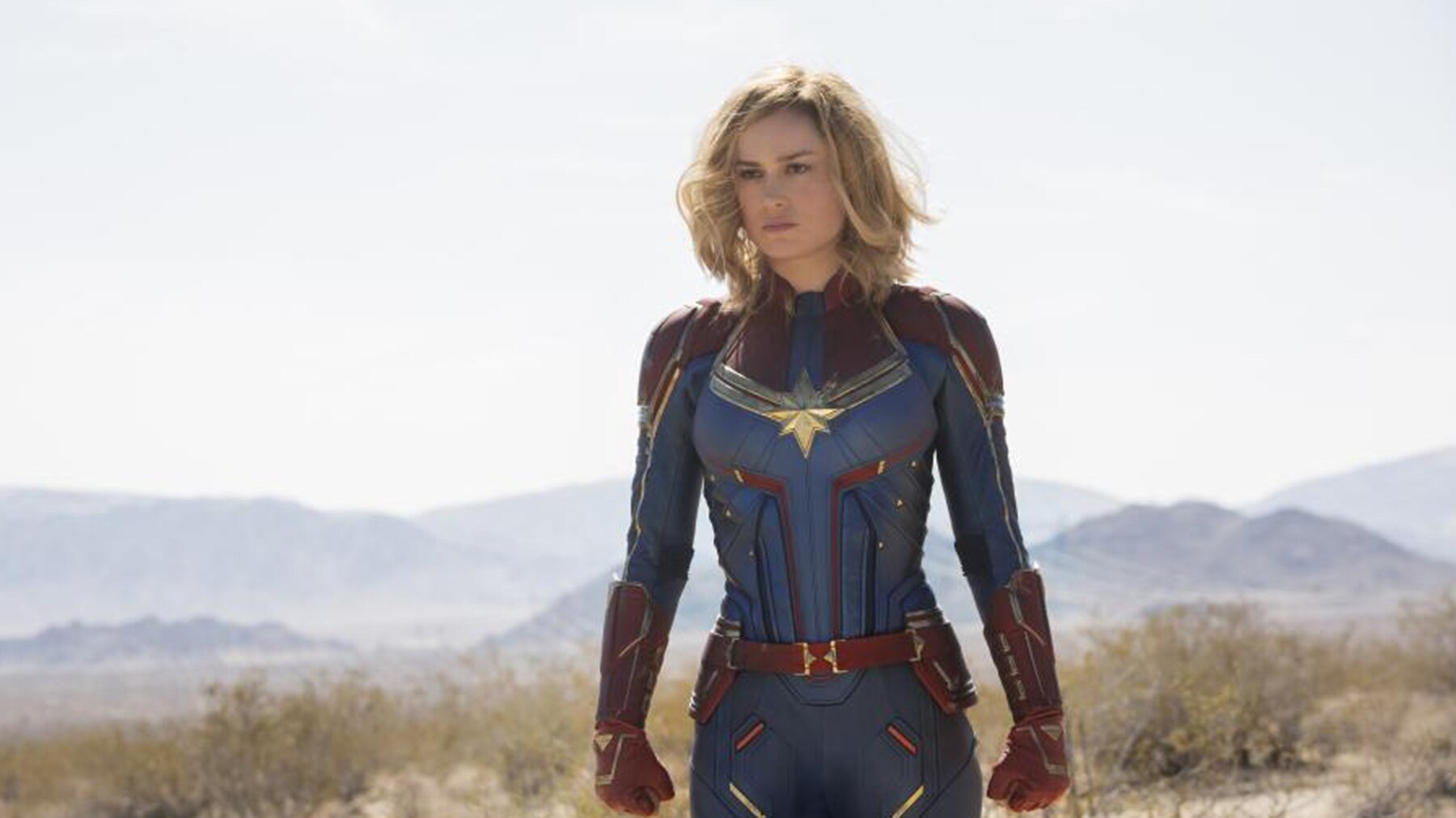 Brie Larson Didn't Feel Nervous on the Set of Captain Marvel