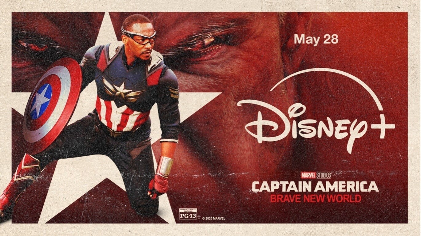 MARVEL STUDIOS’ CAPTAIN AMERICA: BRAVE NEW WORLD FLIES HIGH EXCLUSIVELY ON DISNEY+ MAY 28