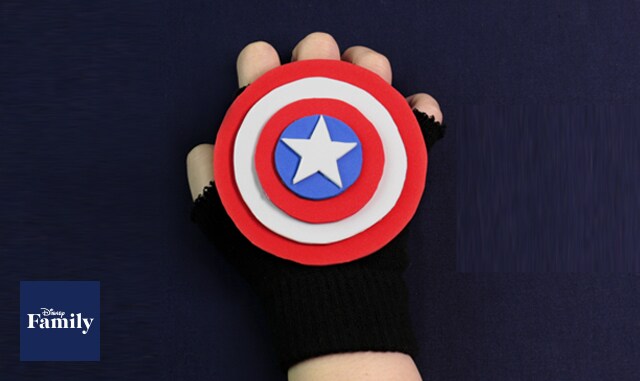Channel Your Inner Super Hero With This Diy Captain America Shield Glove Disney Malaysia - Diy Captain America Shield Foam Channel Your Inner Super Hero With This Diy Captain America Shield Glove Disney Malaysia - Diy Captain America Shield Foam