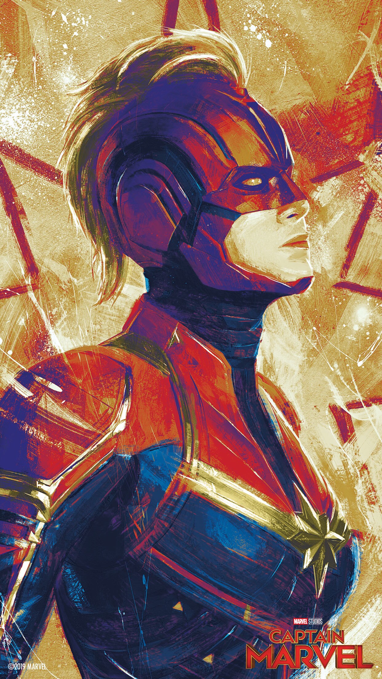 Captain Marvel Full Hd Wallpaper For Mobile