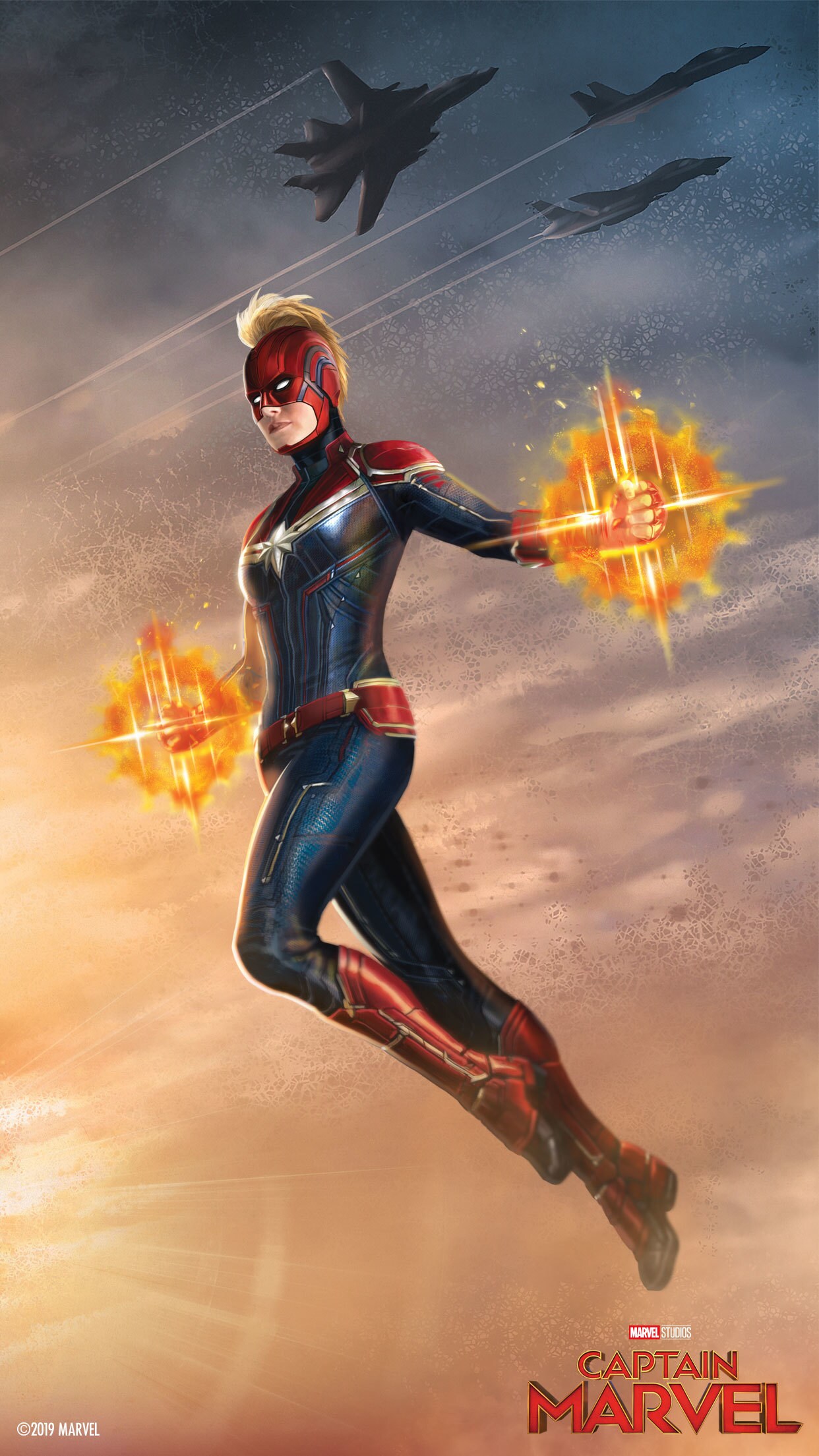 Captain Marvel Full Hd Wallpaper For Mobile