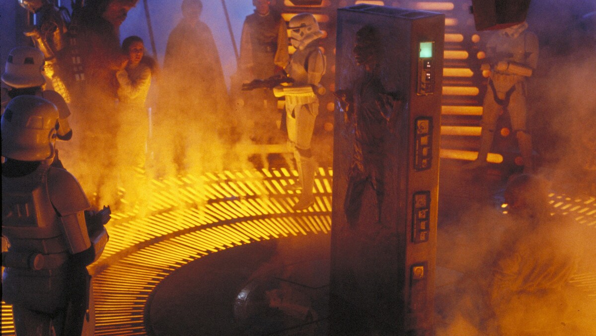 Carbon-freezing chamber