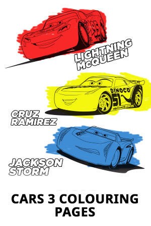 Cars 3 - Colouring Pages | Disney Movies | Philippines