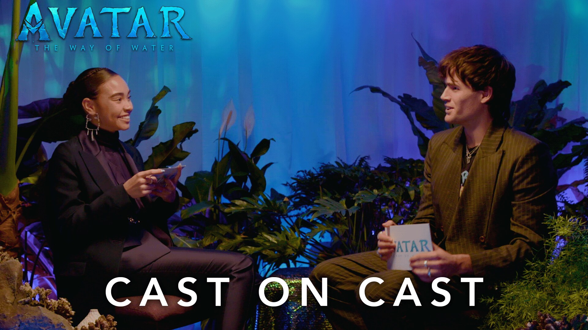Avatar: The Way of Water | Cast on Cast - Bailey Bass and Jamie Flatters