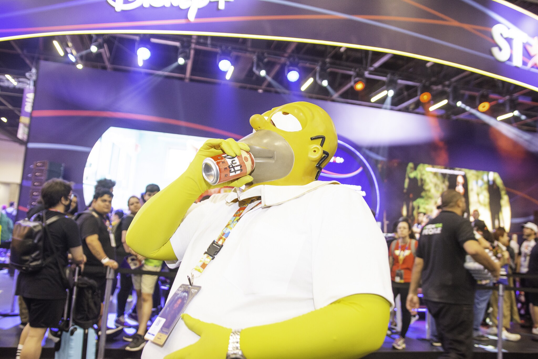 Cosplay Homer Simpson CCXP Cosplay Homer Simpson CCXP