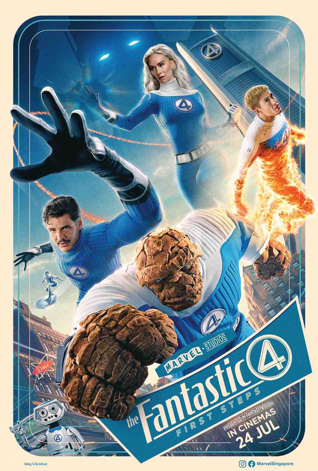 The Fantastic Four: First Steps | Disney Singapore
