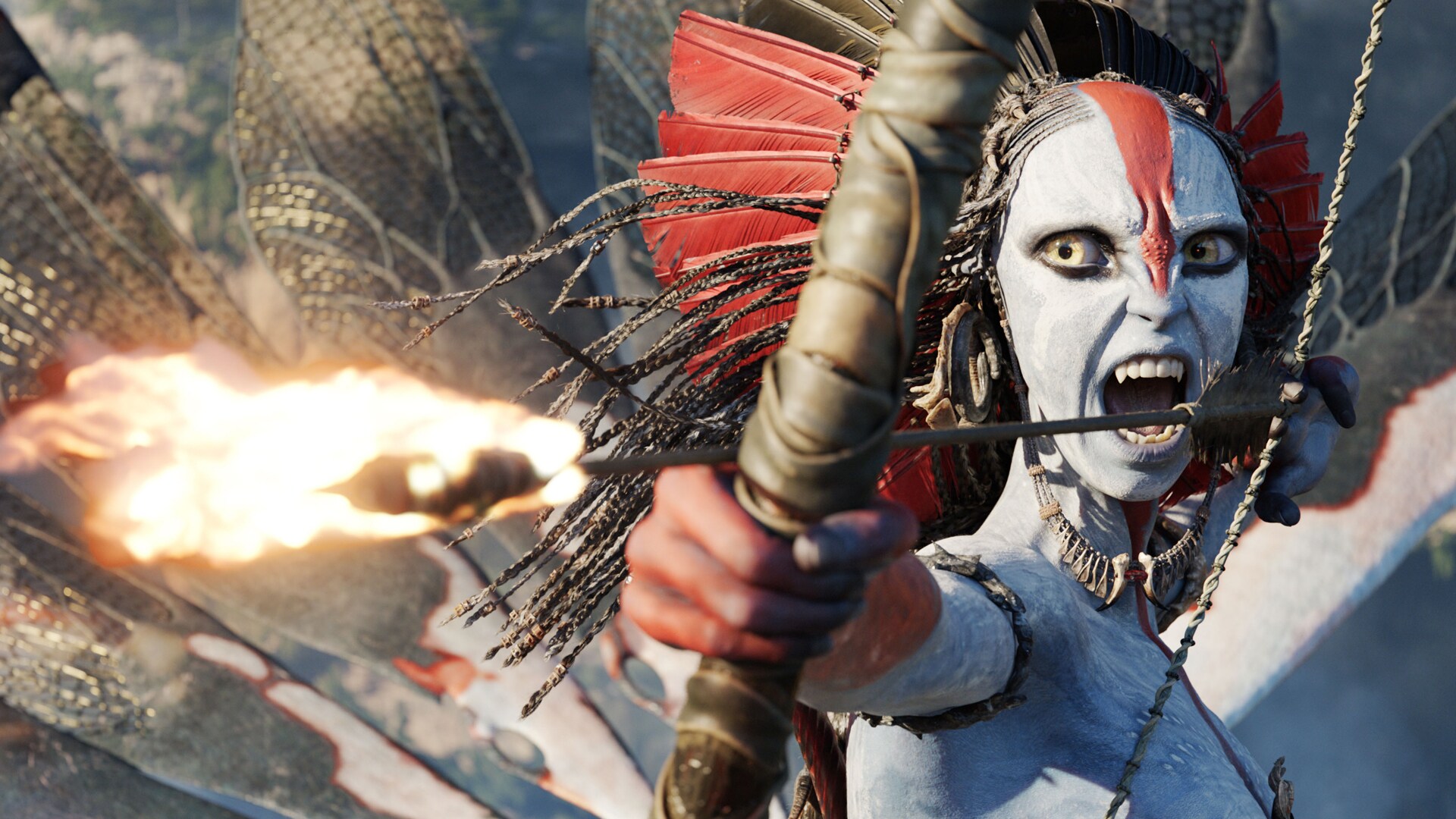 Varang leads the Ash People in Avatar: Fire and Ash