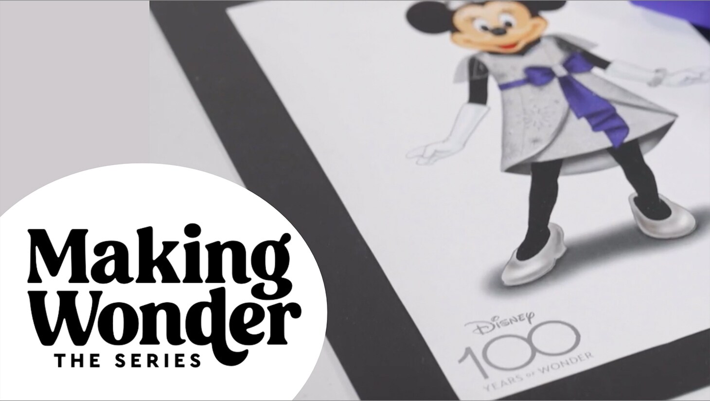 Making Wonder: The Series | Image of an illustration of Minnie Mouse