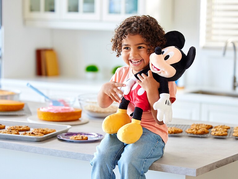 Disney store mickey mouse gold collection large soft toy clearance