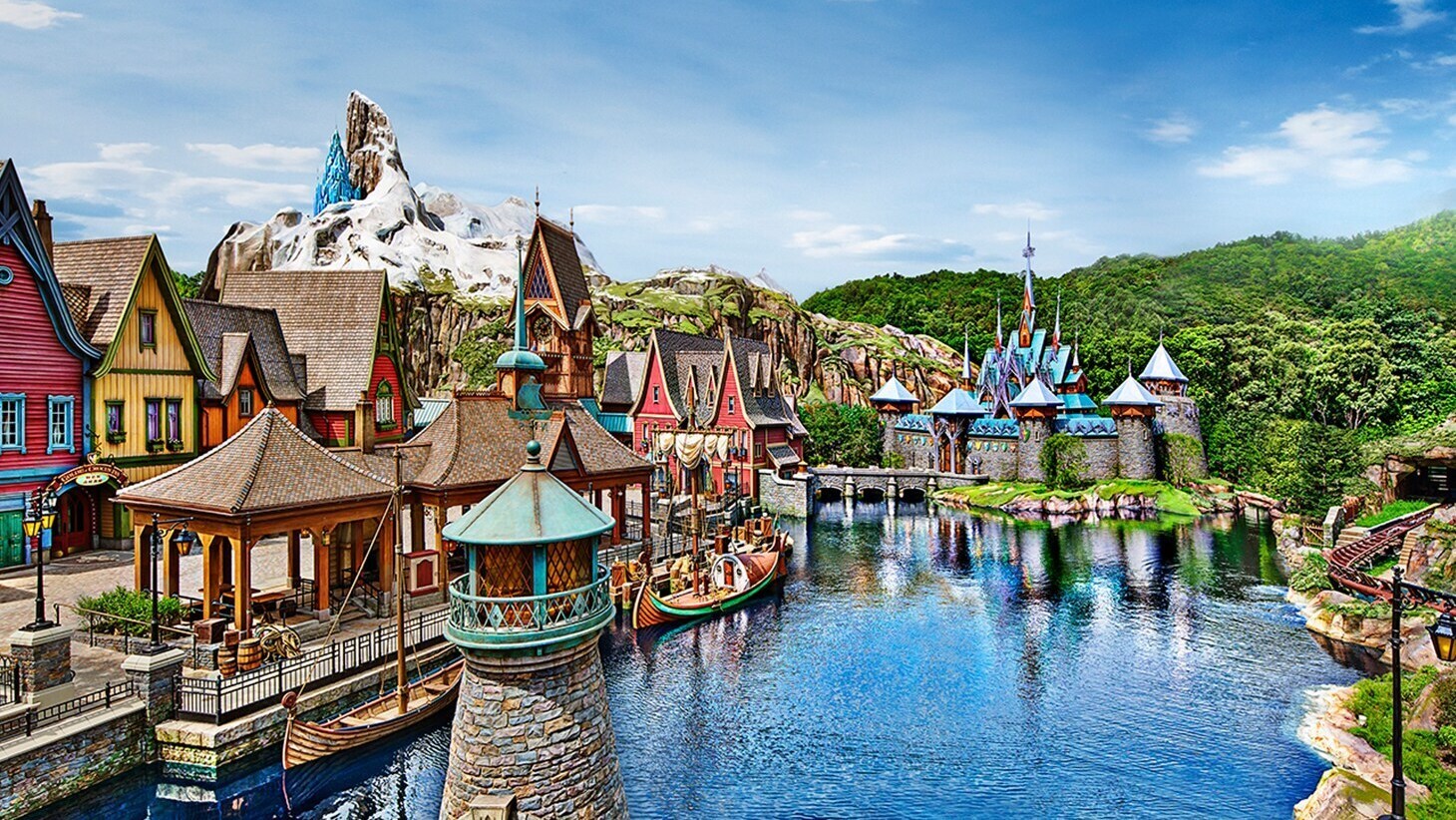 Photo of World of Frozen at Hong Kong Disneyland Resort.