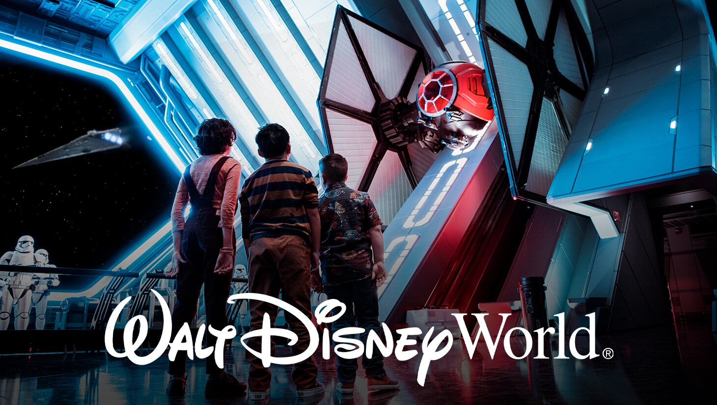 Inside Rise of the Resistance at Walt Disney World® Resort.