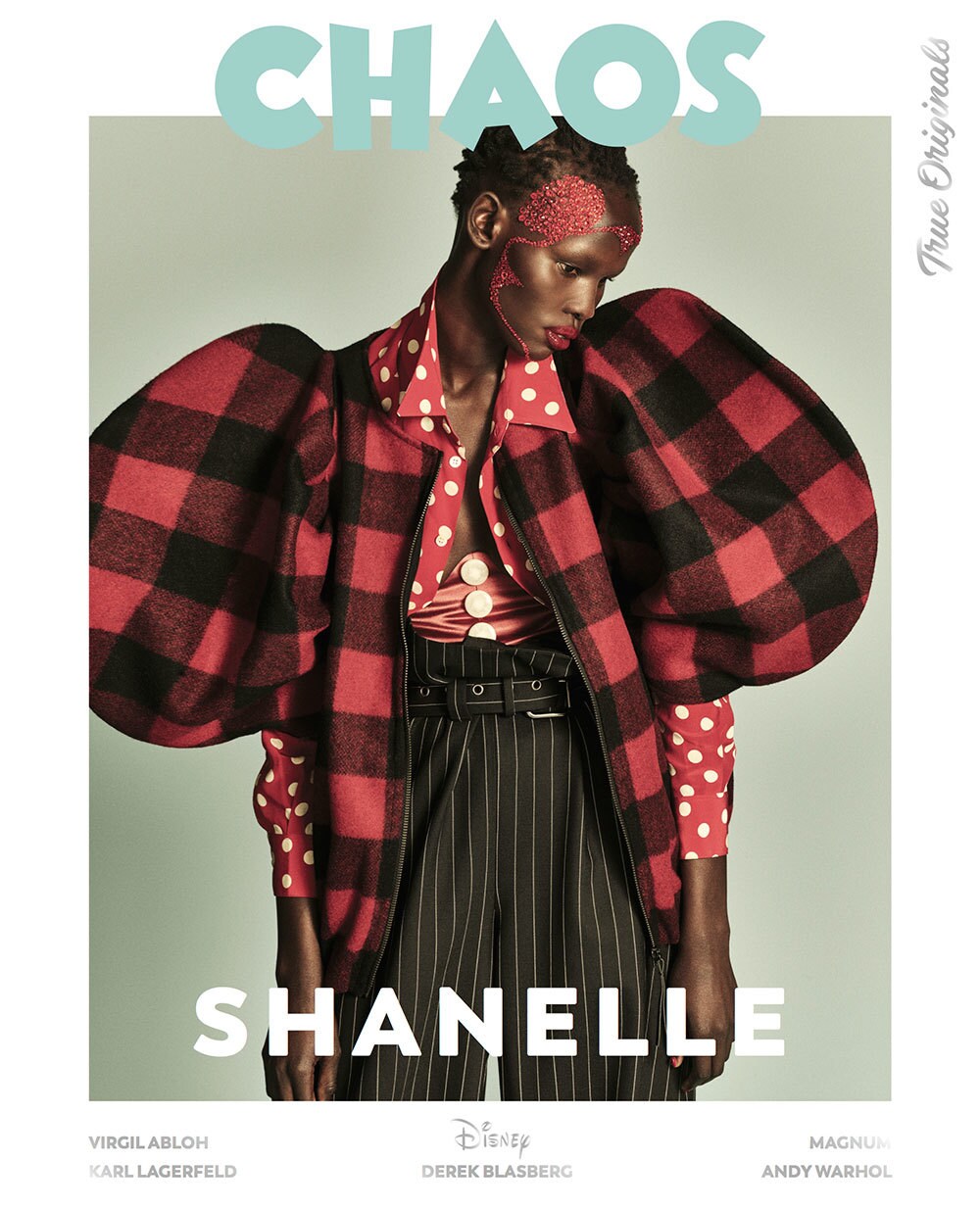 Shanelle Williams on a special edition cover for Chaos magazine