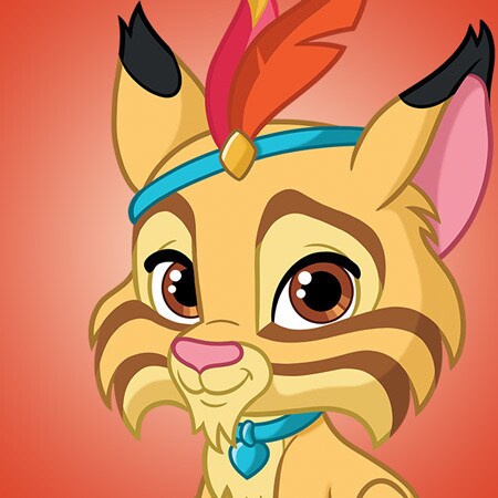 Disney Princess Palace Pets Lynx Set Furry Tail + Mini