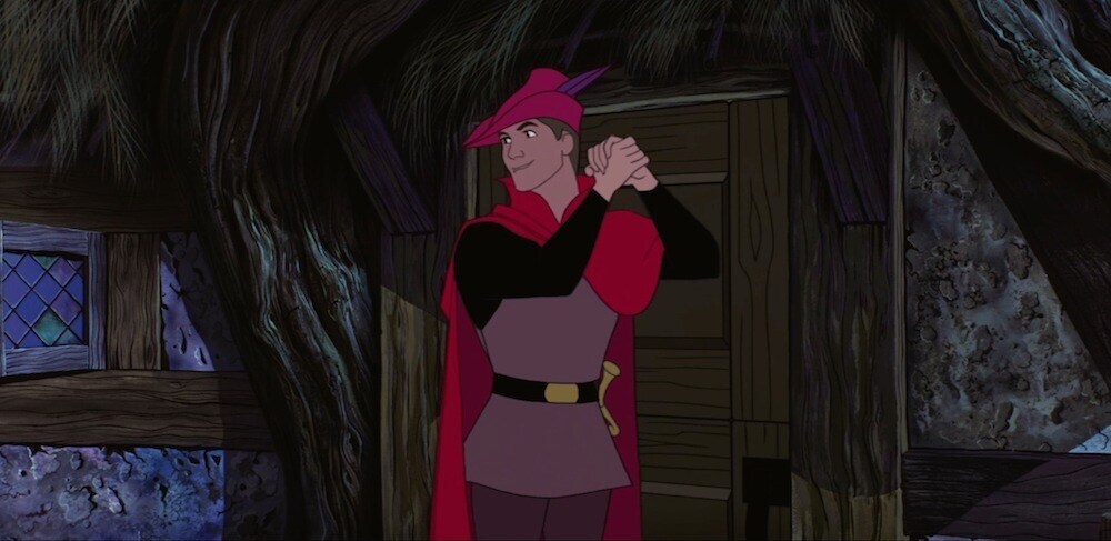 Prince Philip from the animated movie "Sleeping Beauty"