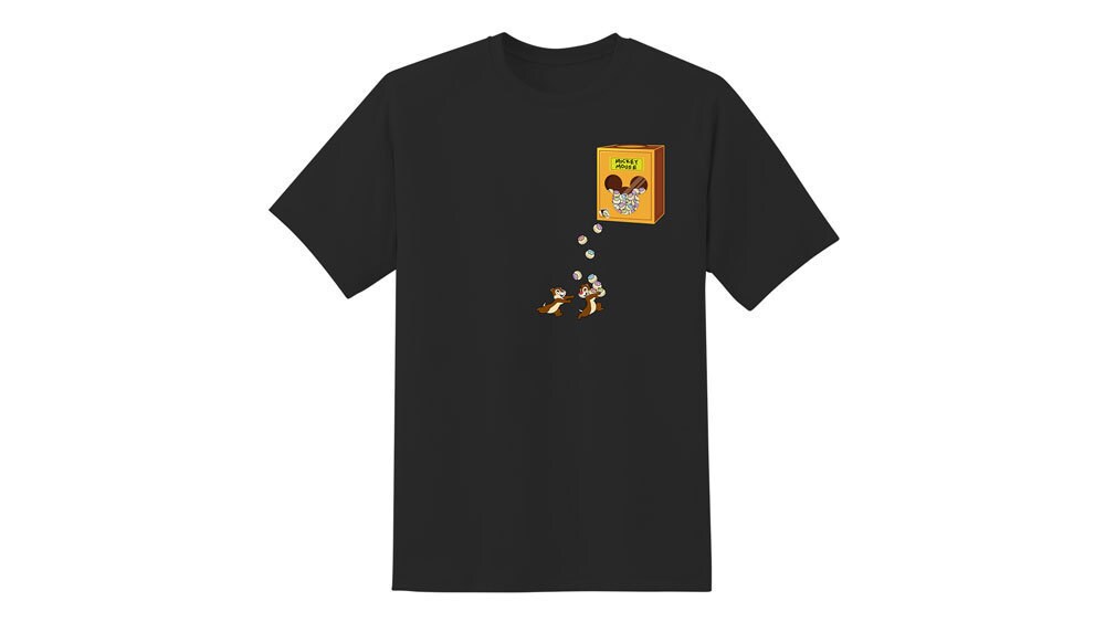 Chip ‘n’ Dale Gem Cookie Pocket T-Shirt by Goldwood