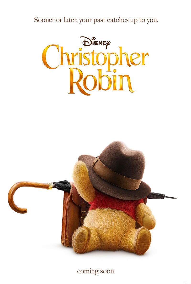 Winnie the pooh in Christopher Robin poster