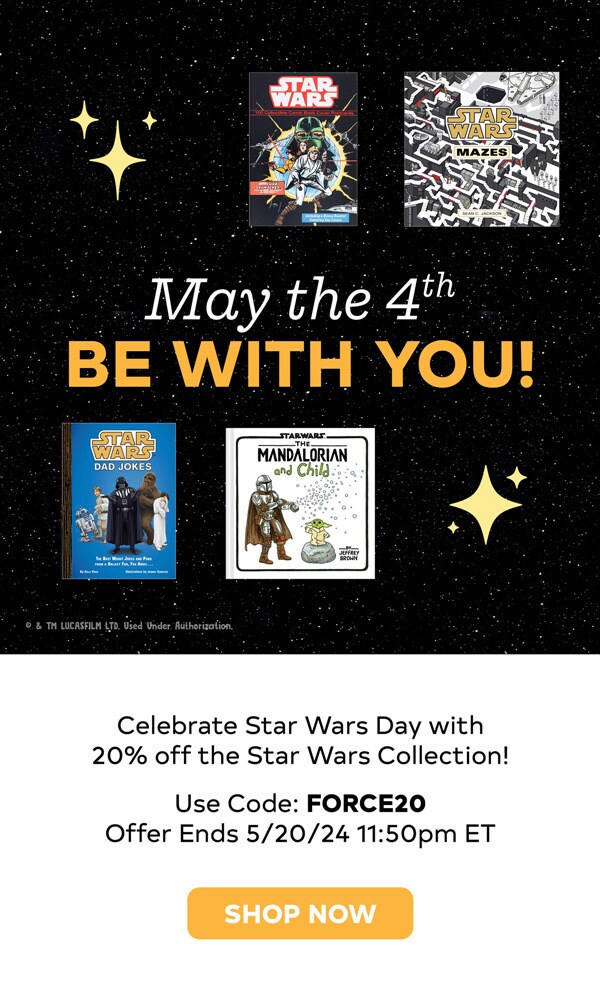 Chronicle Books Star Wars Day deal