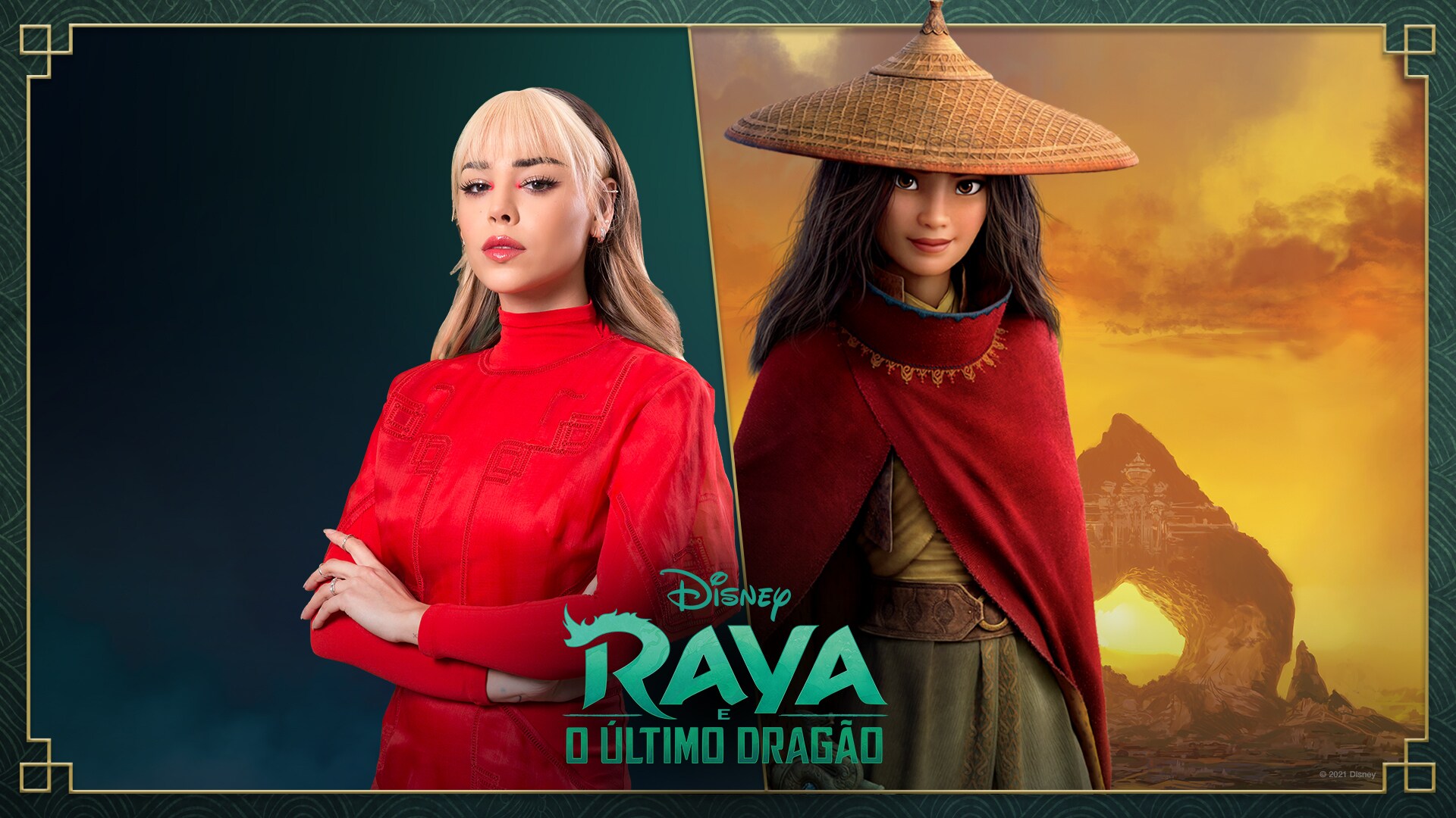 Danna Paola vai dublar Raya na versão espanhol do filme "Raya e o Último Dragão"