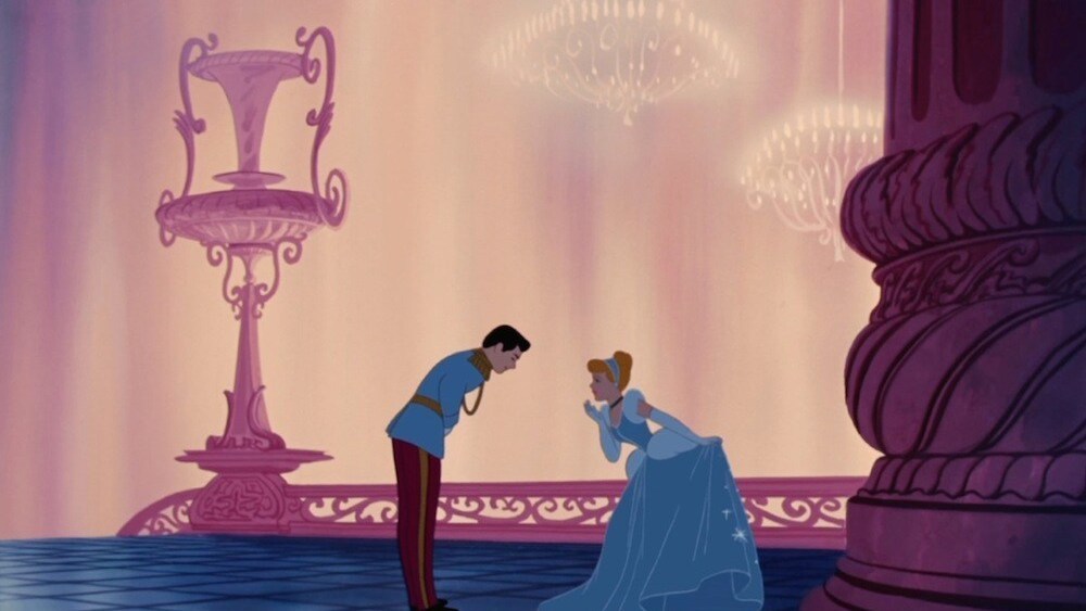 cinderella cleaning with animals