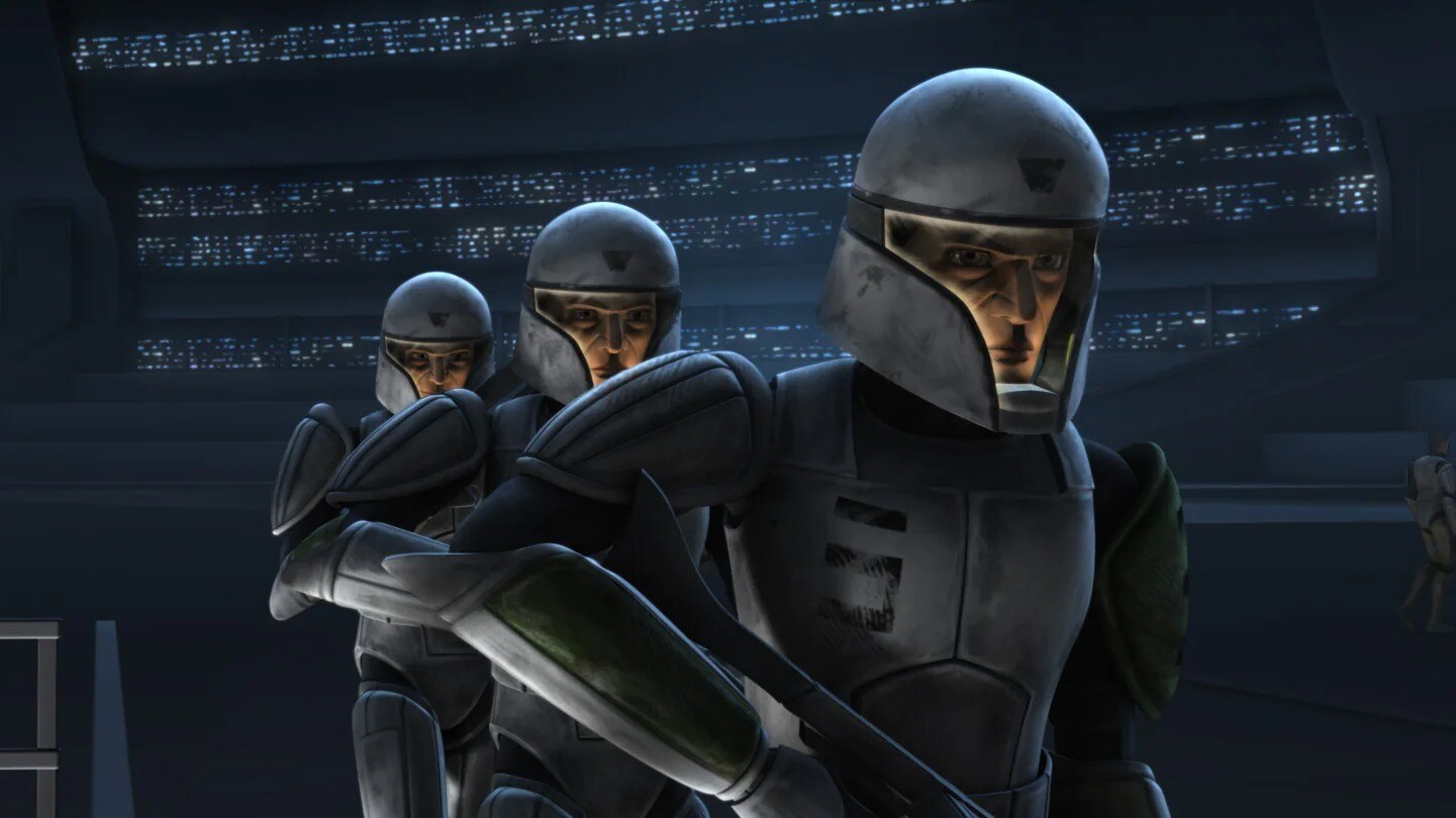 Three clones on Kamino