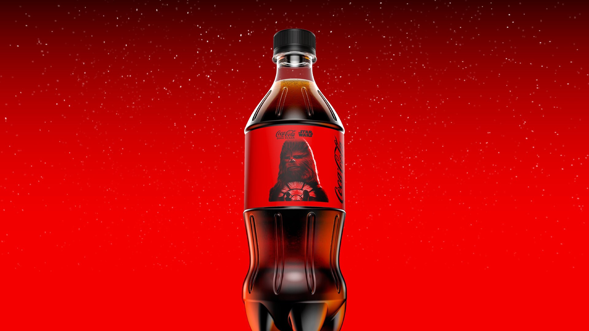Star Wars & Coca Cola - Chewbacca. Only available at Disneyland Resort and Walt Disney World Resort.